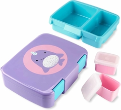 Lancheira Bento Box Skip Hop Baleia Narval - comprar online