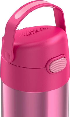 Garrafa Thermos Funtainer Rosa 355ml - Importados Baby da Ju