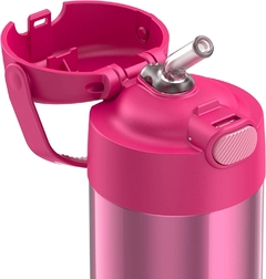 Garrafa Thermos Funtainer Rosa 355ml - loja online