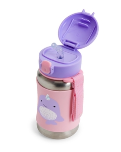 GARRAFA INOX SKIP HOP BALEIA NARVAL - comprar online