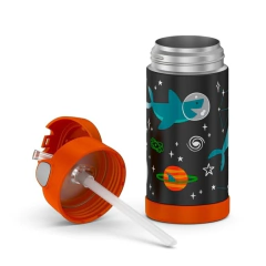 Garrafa Thermos Funtainer Shark 355ml - Importados Baby da Ju
