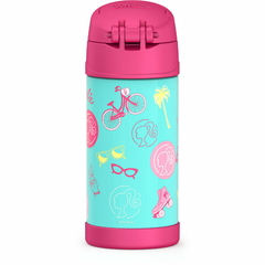 Garrafa Thermos Funtainer Barbie 355ml - Importados Baby da Ju