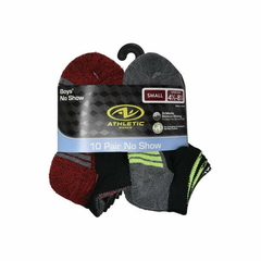 Kit Meias Athletic - 10 pares (12-24m)