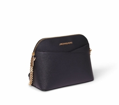 Bolsa Transversal Michael Kors Jet Set Dome Preta - comprar online