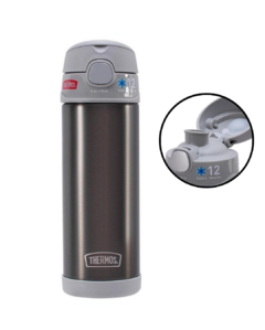 Garrafa térmica Thermos Funtainer F404 Cinza 470ml
