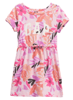 Vestido GAP FLORAL LOGO
