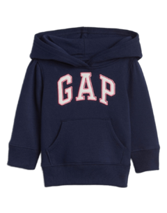 Conjunto Gap Moletom Infantil Menina Azul Com Rosa - comprar online