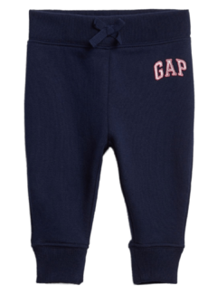 Conjunto Gap Moletom Infantil Menina Azul Com Rosa na internet