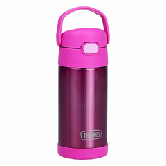 KIT GARRAFA E POTE TERMICO THERMOS ROSA na internet