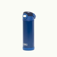 GARRAFA TERMICA THERMOS FUNTAINER AZUL MARINHO 470ML - Importados Baby da Ju