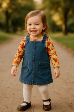 Conjunto Jardineira 3 peças Carter's Jeans - comprar online