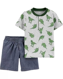 CONJUNTO CAMISETA & BERMUDA CARTER'S