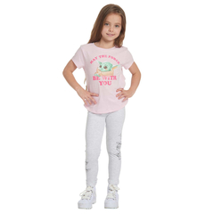 Conjunto Disney Star Wars Menina - Baby Yoda na internet