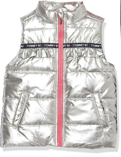 Conjunto Tommy Hilfiger Trio Colete Puffer Menina 3 4 e 6 anos - comprar online