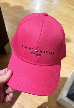 BONÉ TOMMY HILFIGER ROSA PINK FEMININO - Importados Baby da Ju
