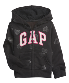 BLUSA GAP PRETO LOGO - comprar online