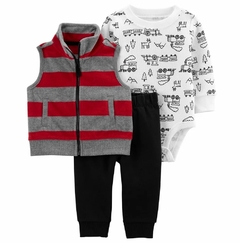CONJUNTO COLETE LISTRAS CARTER'S