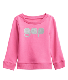 Moletom GAP Rosa infantil