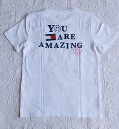 Camiseta Tommy Hilfiger Infantil Good Energy - Importados Baby da Ju