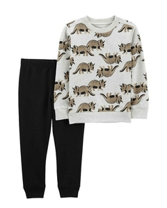 Conjunto 2 peças Dinossauro Moletinho Carter's