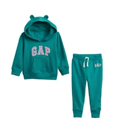 CONJUNTO GAP MOLETOM MENINA VERDE - comprar online