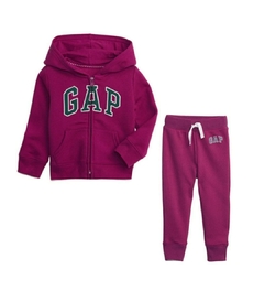 Conjunto Moletom GAP infantil VIOLET Roxa