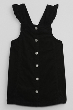 JARDINEIRA GAP VELUDO COTELÊ PRETO - comprar online