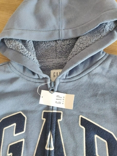 BLUSA MOLETOM GAP SHERPA PELUCIADO na internet