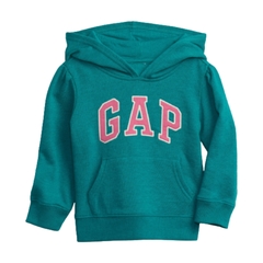 MOLETOM GAP INFANTIL MENINA VERDE FLANELADO - comprar online