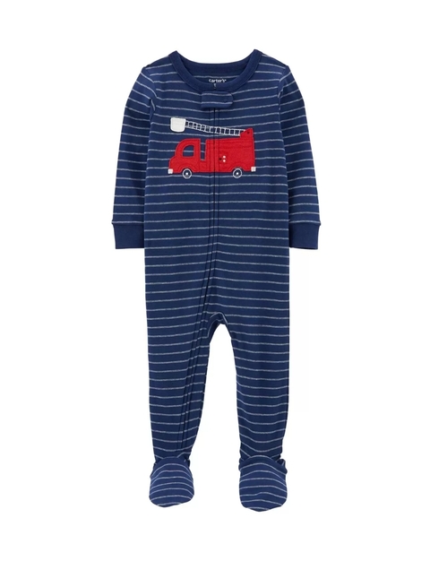 MACACÃO COM PÉ TRATOR CARTER'S