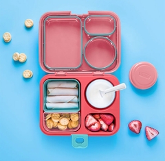 LANCHEIRA THERMOS BENTO BOX CORAL - Importados Baby da Ju