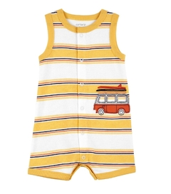 ROMPER REGATA CARTER'S LISTRAS AMARELO