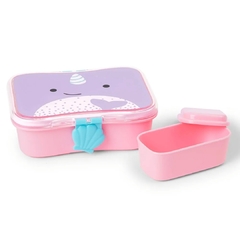 Kit Lanche Marmita Skip Hop Baleia Narval