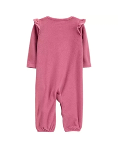 KIT 2 MACACÃO CARTER'S FLEECE MENINA JUMPSUIT