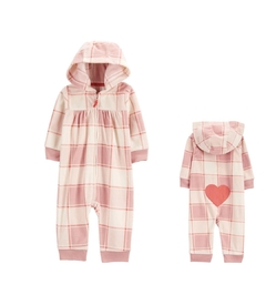 KIT 2 MACACÃO CARTER'S FLEECE MENINA JUMPSUIT - comprar online