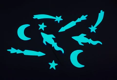 Crea tu Noche (Espacial) Fluorescente en internet