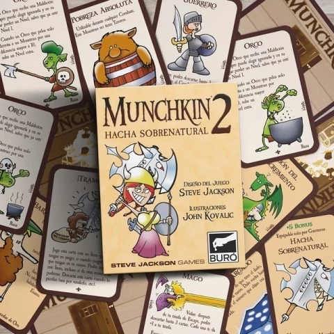 Munchkin 2 - Hacha Sobrenatural (EXPANSIÓN)