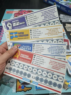 Pasaron Cosas - Política en juego! - Ludogonia Juegos Patagónicos