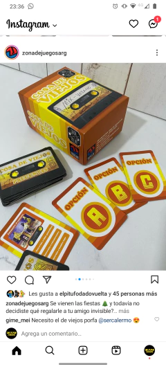 Cosa de Viejos - Juego de Previa - comprar online