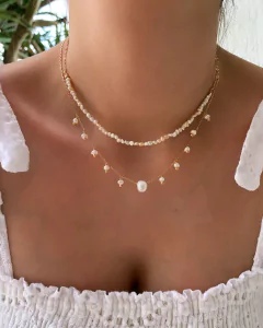 Choker / Gargantilha - Banhada à Ouro / Banhada à Prata ☼