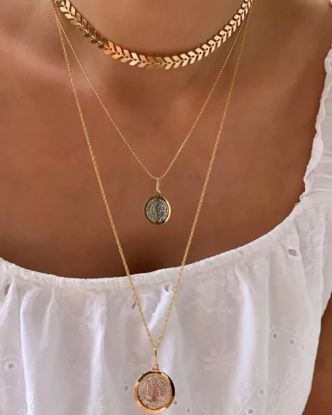 Choker / Gargantilha / Colar - Banhada à Ouro ☼ - comprar online