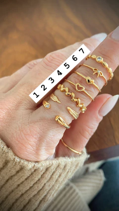 Anel - Banhado à Ouro ✩ na internet