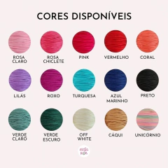 Pulseira Macramê Fio de Algodão c/ Mini Búzio 5.5mm - Banhada à Ouro / Prata 925 ≋⎈ - comprar online