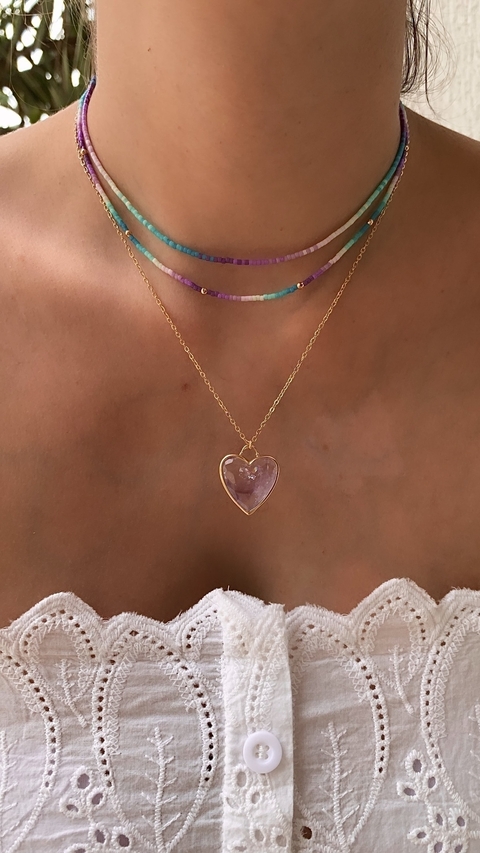 Choker / Gargantilha - Banhada à Ouro / Banhada à Prata ≋⎈