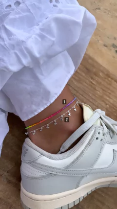 Tornozeleira - Banhada à Ouro / Banhada à Prata ☼ - comprar online