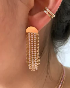 Brinco / Piercing - Banhado à Ouro ✩