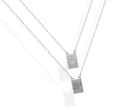 Escapulário I Love My Dog - Banhado à Ouro / Prata 925 - comprar online