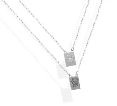 Escapulário I Love My Cat - Banhado à Ouro / Prata 925 - comprar online
