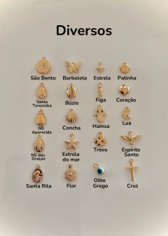 Pulseira Personalizada MINE Fio de Cetim - Banhada à Ouro ≋⎈ - Santa Paz Acessórios