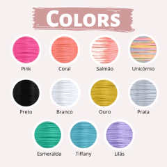 Tornozeleira Fio Cetim Macramê Búzio Natural e Tassel - Banhada à Ouro/ Banhada à Prata ≋⎈ - comprar online